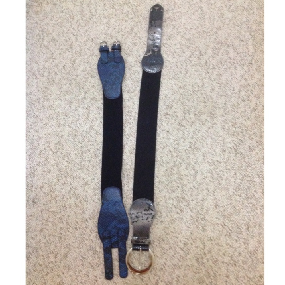 2 New York & Company NY&CO Snake harness belt